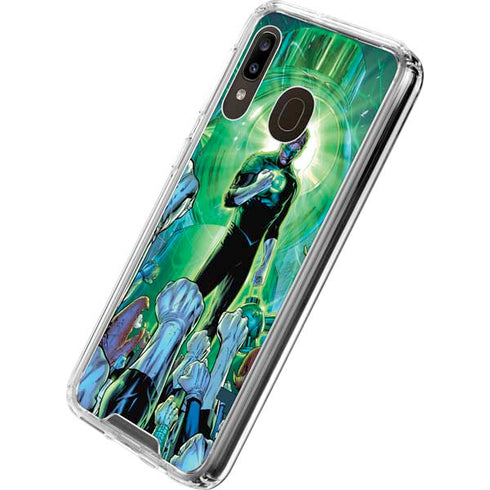 DC Comics Green Lantern Dark Days Cover #4 New 52 Art by Billy Tan Galaxy A30 Clear Case
