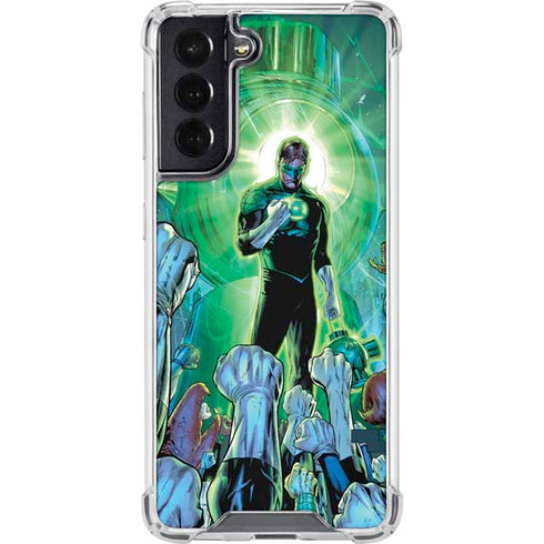 DC Comics Green Lantern Dark Days Cover #4 New 52 Art by Billy Tan Galaxy S22 Clear Case