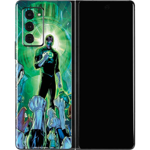 DC Comics Green Lantern Dark Days Cover #4 New 52 Art by Billy Tan Galaxy Z Fold2 5G Skin