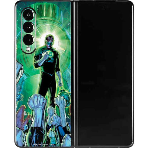 DC Comics Green Lantern Dark Days Cover #4 New 52 Art by Billy Tan Galaxy Z Fold3 5G Skin