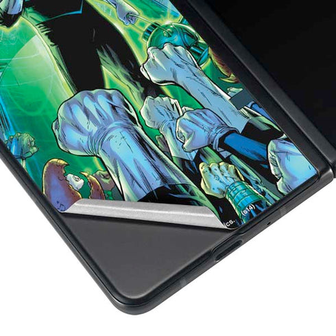 DC Comics Green Lantern Dark Days Cover #4 New 52 Art by Billy Tan Galaxy Z Fold3 5G Skin