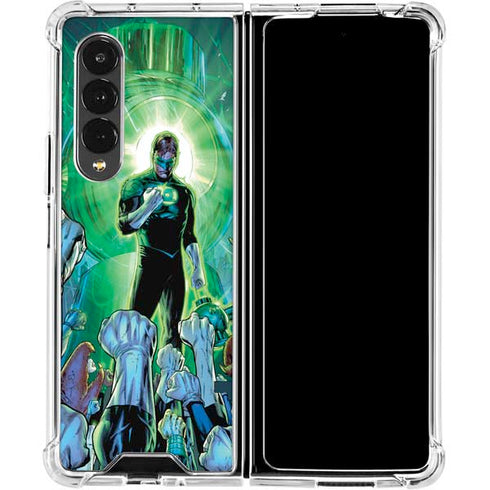 DC Comics Green Lantern Dark Days Cover #4 New 52 Art by Billy Tan Galaxy Z Fold4 5G Clear Case