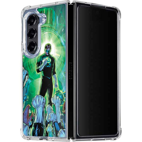 DC Comics Green Lantern Dark Days Cover #4 New 52 Art by Billy Tan Galaxy Z Fold5 5G Clear Case