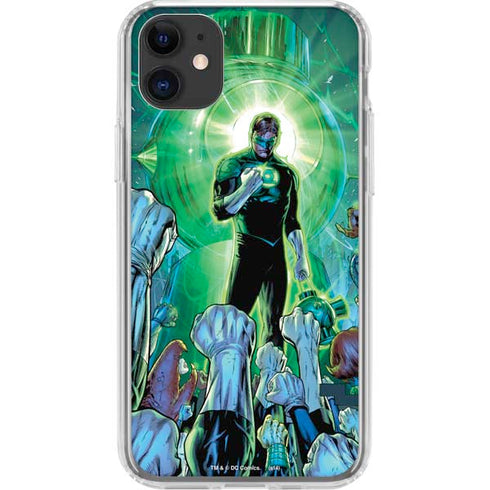 DC Comics Green Lantern Dark Days Cover #4 New 52 Art by Billy Tan iPhone 11 Clear Case