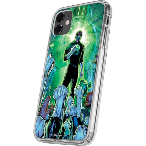 DC Comics Green Lantern Dark Days Cover #4 New 52 Art by Billy Tan iPhone 11 Clear Case