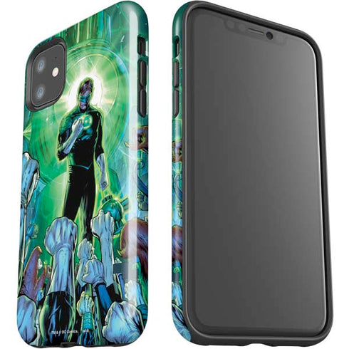 DC Comics Green Lantern Dark Days Cover #4 New 52 Art by Billy Tan iPhone 11 Impact Case