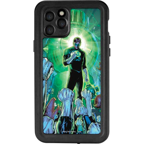 DC Comics Green Lantern Dark Days Cover #4 New 52 Art by Billy Tan iPhone 11 Pro Waterproof Case