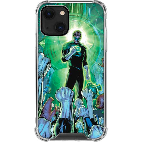 DC Comics Green Lantern Dark Days Cover #4 New 52 Art by Billy Tan iPhone 14 Clear Case