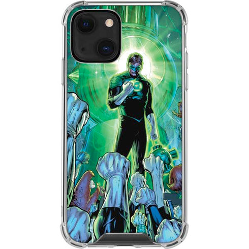 DC Comics Green Lantern Dark Days Cover #4 New 52 Art by Billy Tan iPhone 14 Plus Clear Case