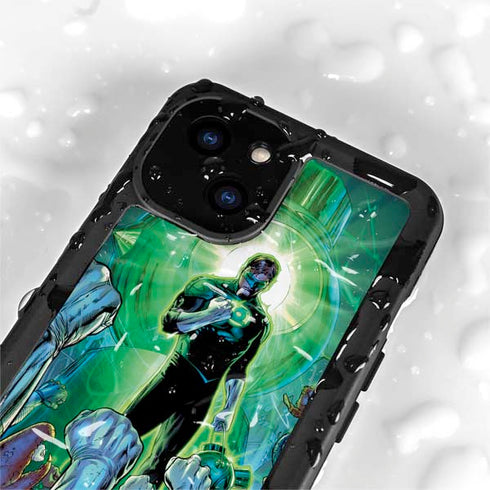DC Comics Green Lantern Dark Days Cover #4 New 52 Art by Billy Tan iPhone 15 Waterproof Case