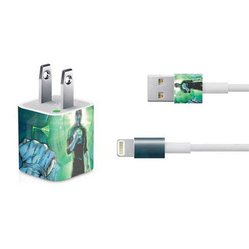DC Comics Green Lantern Dark Days Cover #4 New 52 Art by Billy Tan iPhone Charger (5W USB) Skin