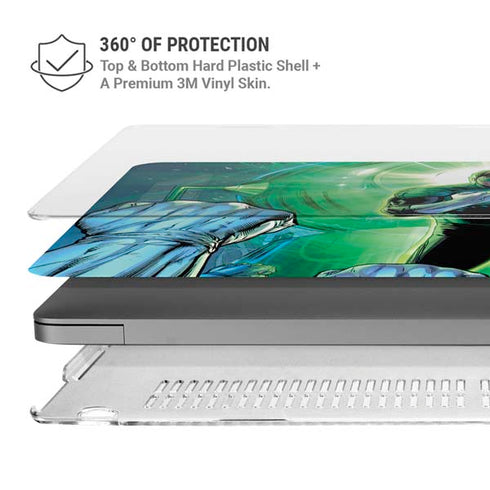 DC Comics Green Lantern Dark Days Cover #4 New 52 Art by Billy Tan MacBook Pro 16in (2021-25) Case plus Skin