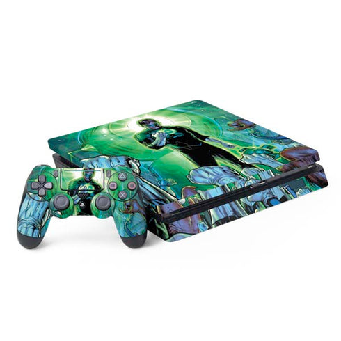 DC Comics Green Lantern Dark Days Cover #4 New 52 Art by Billy Tan PS4 Slim Bundle Skin