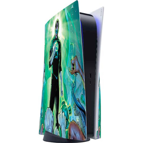 DC Comics Green Lantern Dark Days Cover #4 New 52 Art by Billy Tan PS5 Console Skin