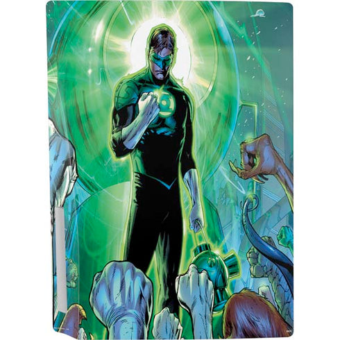 DC Comics Green Lantern Dark Days Cover #4 New 52 Art by Billy Tan PS5 Console Skin
