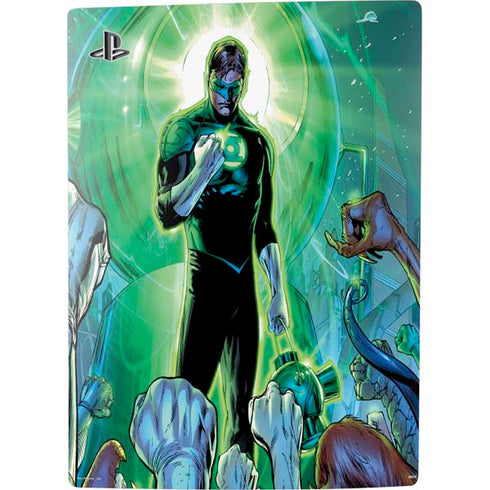 DC Comics Green Lantern Dark Days Cover #4 New 52 Art by Billy Tan PS5 Digital Edition Console Skin