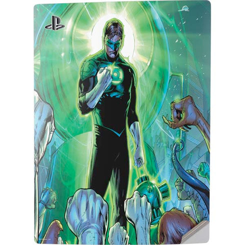 DC Comics Green Lantern Dark Days Cover #4 New 52 Art by Billy Tan PS5 Digital Edition Console Skin