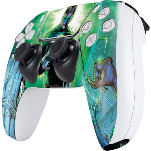 DC Comics Green Lantern Dark Days Cover #4 New 52 Art by Billy Tan PS5 Controller Skin