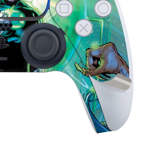 DC Comics Green Lantern Dark Days Cover #4 New 52 Art by Billy Tan PS5 Controller Skin