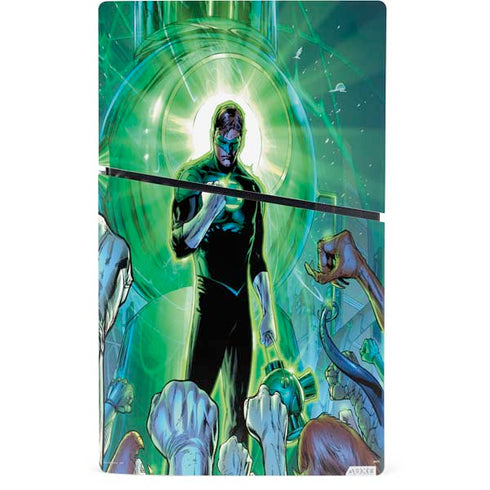 DC Comics Green Lantern Dark Days Cover #4 New 52 Art by Billy Tan PS5 Slim Digital Edition Bundle Skin