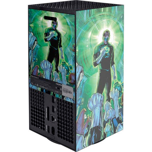 DC Comics Green Lantern Dark Days Cover #4 New 52 Art by Billy Tan Xbox Series X Console Skin