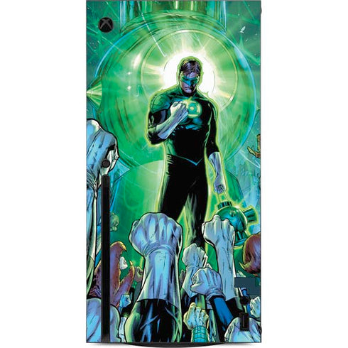 DC Comics Green Lantern Dark Days Cover #4 New 52 Art by Billy Tan Xbox Series X Console Skin