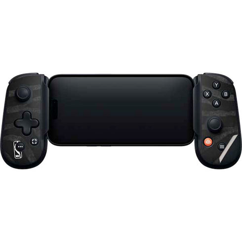 NBA San Antonio Spurs Black Animal Print Backbone One for iPhone Game Controller Skin