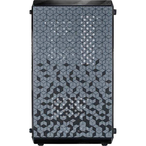 NBA San Antonio Spurs Black Animal Print Cooler Master MasterBox Q300L Mini Tower Skin