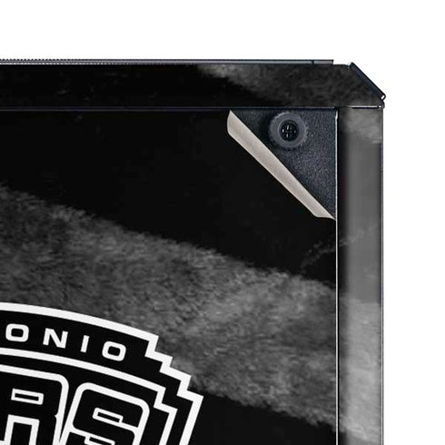 NBA San Antonio Spurs Black Animal Print Cooler Master MasterBox Q300L Mini Tower Skin