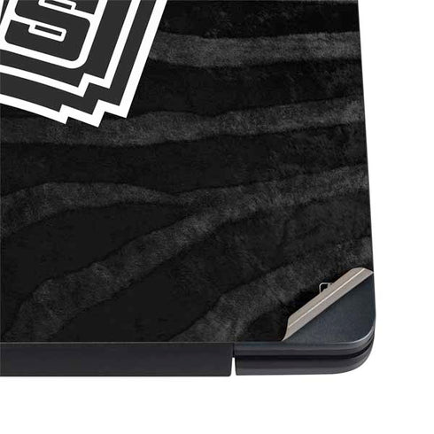 NBA San Antonio Spurs Black Animal Print Dell Vostro Skin