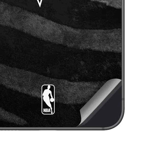 NBA San Antonio Spurs Black Animal Print Galaxy A14 5G Skin