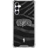 NBA San Antonio Spurs Black Animal Print Galaxy A15 5G Clear Case