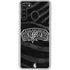 NBA San Antonio Spurs Black Animal Print Galaxy A21 Clear Case