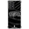 NBA San Antonio Spurs Black Animal Print Galaxy A52 5G Clear Case