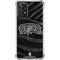 NBA San Antonio Spurs Black Animal Print Galaxy A72 5G Clear Case