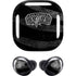 NBA San Antonio Spurs Black Animal Print Galaxy Buds Pro Skin