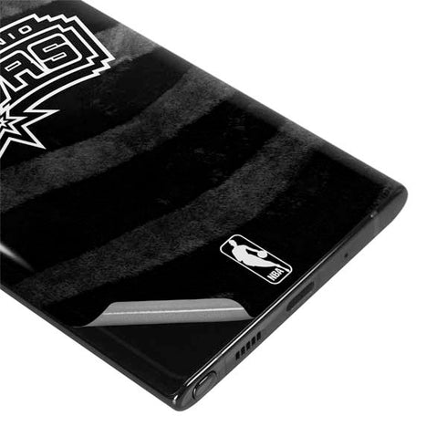NBA San Antonio Spurs Black Animal Print Galaxy Note 10 Plus Skin