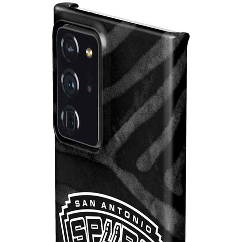 NBA San Antonio Spurs Black Animal Print Galaxy Note20 Ultra 5G Lite Case