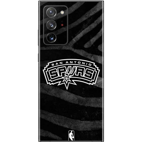 NBA San Antonio Spurs Black Animal Print Galaxy Note20 Ultra 5G Skin