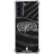 NBA San Antonio Spurs Black Animal Print Galaxy S21 5G Clear Case