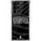 NBA San Antonio Spurs Black Animal Print Galaxy S22 Ultra Clear Case