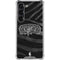 NBA San Antonio Spurs Black Animal Print Galaxy S23 Clear Case