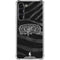 NBA San Antonio Spurs Black Animal Print Galaxy S23 Plus Clear Case