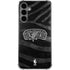 NBA San Antonio Spurs Black Animal Print Galaxy S24 Plus Clear Case