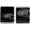 NBA San Antonio Spurs Black Animal Print Galaxy Z Flip3 5G Skin