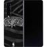 NBA San Antonio Spurs Black Animal Print Galaxy Z Fold4 5G Skin
