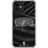 NBA San Antonio Spurs Black Animal Print iPhone 12 Mini Clear Case