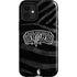 NBA San Antonio Spurs Black Animal Print iPhone 12 Mini Impact Case