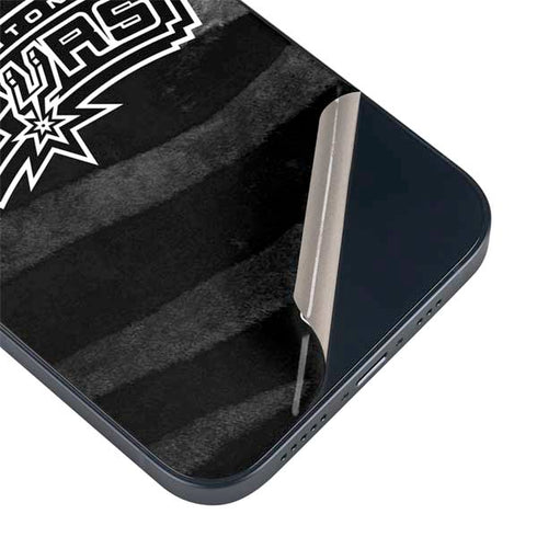 NBA San Antonio Spurs Black Animal Print iPhone 13 Mini Skin
