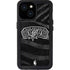 NBA San Antonio Spurs Black Animal Print iPhone 13 Mini Waterproof Case